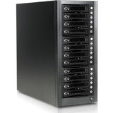 RAIDage JAGE9BT12HDBPL Drive Enclosure 12Gb/s SAS, SATA/600 - Mini-SAS HD Host Interface Tower - Black