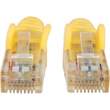 Intellinet Network Solutions Cat5e UTP Network Patch Cable, 1 ft (0.3 m), Yellow