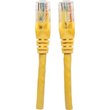 Intellinet Network Solutions Cat5e UTP Network Patch Cable, 1 ft (0.3 m), Yellow