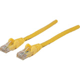 Intellinet Network Solutions Cat5e UTP Network Patch Cable, 1 ft (0.3 m), Yellow