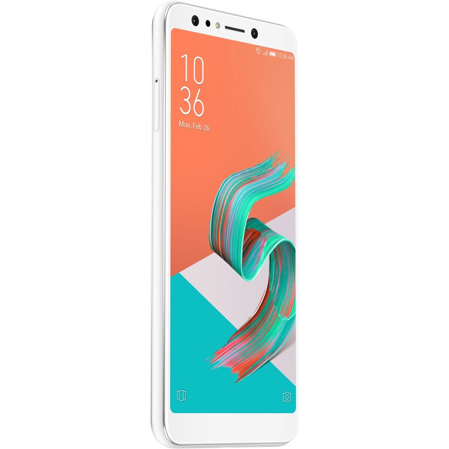 Asus ZenFone 5 Lite ZC600KL 64 GB Smartphone - 6" LCD Full HD Plus 1080 x 2160 - Cortex A53Octa-core (8 Core) 1.40 GHz - 4 GB RAM - Android 7.1.1 Nougat - 4G - Moonlight White