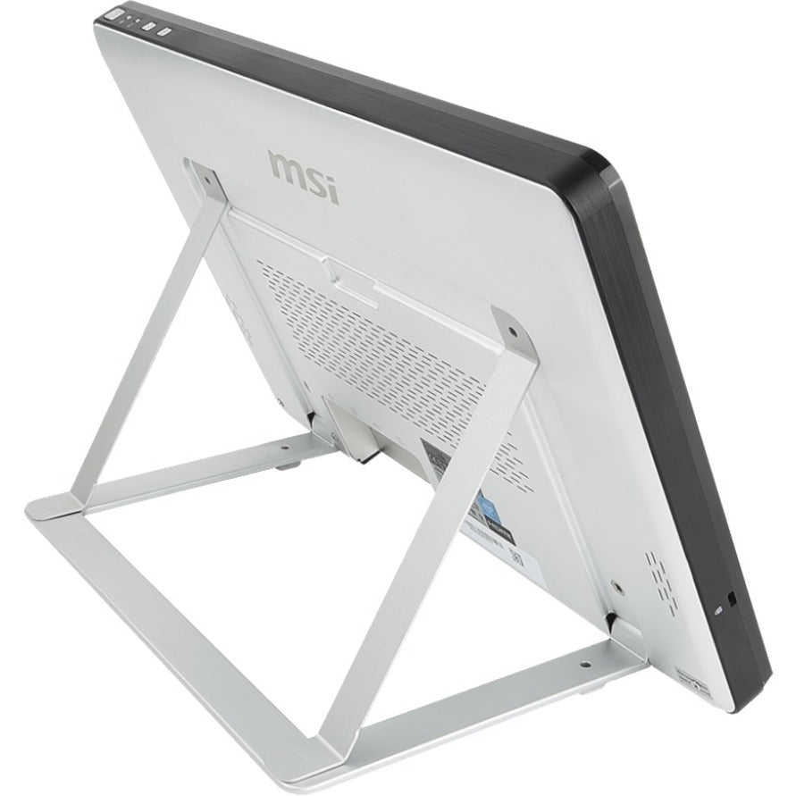 MSI Pro 16 Flex 8GL-066US All-in-One Gaming Computer - Intel Celeron N4000 Dual-core (2 Core) 1.10 GHz - 4 GB RAM DDR4 SDRAM - 64 GB M.2 Serial ATA SSD - 15.6" HD 1366 x 768 Touchscreen Display - Desktop - Silver