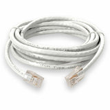 AddOn 10ft RJ-45 (Male) to RJ-45 (Male) White Cat6 UTP PVC Copper Patch Cable