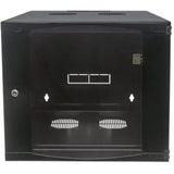 Intellinet Network Cabinet, Wall Mount (Double Section), 6U, 600mm Depth, Black, Flatpack, Max 30kg, 19" , Three Year Warranty