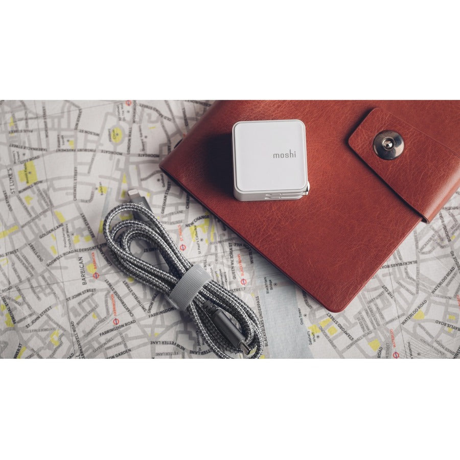 Moshi Qubit USB-C Charger (20 W) - White