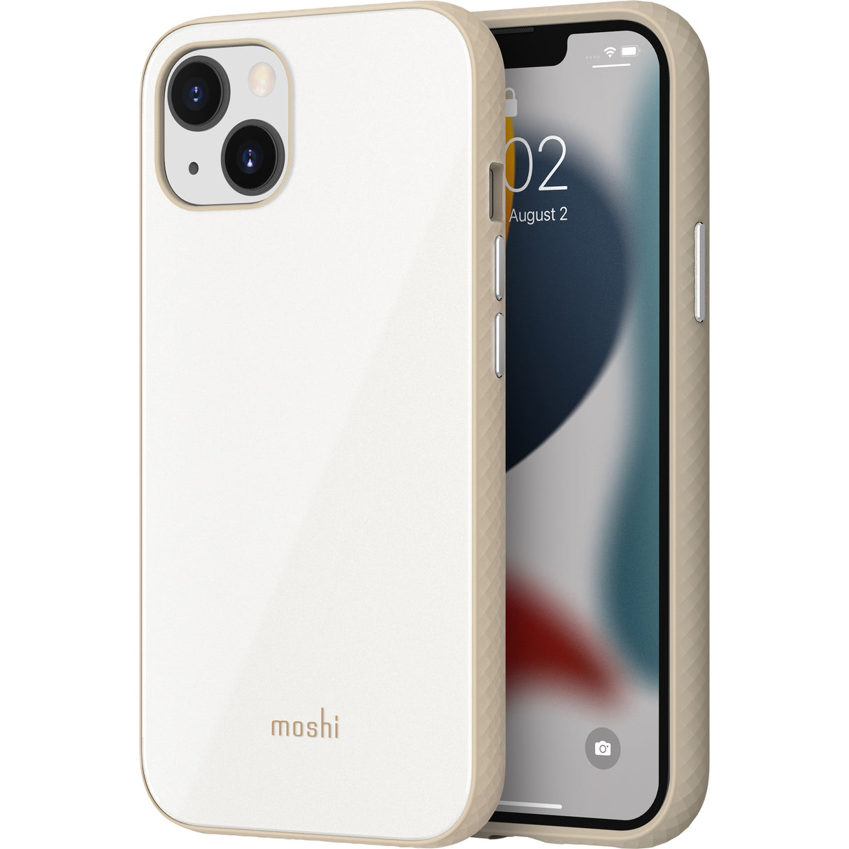 Moshi iGlaze iPhone 13 - Pearl White