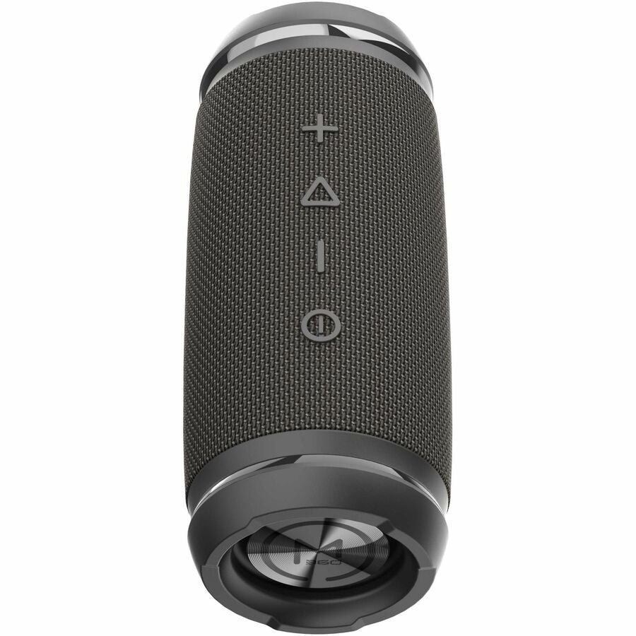 Morpheus 360 Sound Stage Bluetooth Portable Speaker - 12 Watts Loud - IPX6 Waterproof - TWS - Dual Pairing - Crystal Clear Sound - 40mm Drivers - Dual Subwoofers - Mini Size - BT5850BLK
