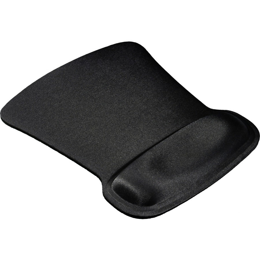 Allsop Ergoprene Gel Mouse Pad with Wrist Rest - Black - (30191)