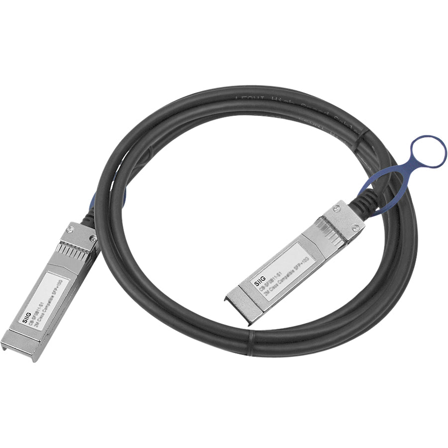 SIIG 5M Cisco Compatible SFP+ 10GBASE-CU Twinax Direct Attach Cable