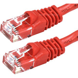 Monoprice Cat6 24AWG UTP Ethernet Network Patch Cable, 5ft Red