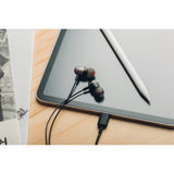 Moshi Mythro C USB Type-C Earphones, Built-in DAC, 4-button Control with Mic, Hybrid Injection Earbuds (Three Sizes)