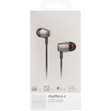 Moshi Mythro C USB Type-C Earphones, Built-in DAC, 4-button Control with Mic, Hybrid Injection Earbuds (Three Sizes)