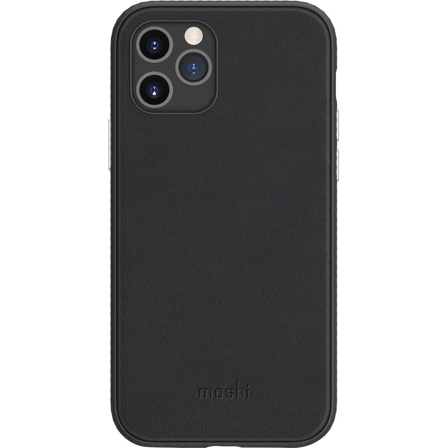 Moshi Overture Carrying Case (Wallet) Apple iPhone 12, iPhone 12 Pro Smartphone - Jet Black