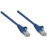 Intellinet Network Patch Cable, Cat6, 2m, Blue, CCA, U/UTP, PVC, RJ45, Gold Plated Contacts, Snagless, Booted, Lifetime Warranty, Polybag