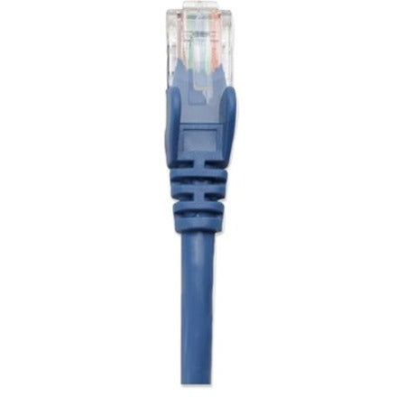 Intellinet Network Patch Cable, Cat6, 2m, Blue, CCA, U/UTP, PVC, RJ45, Gold Plated Contacts, Snagless, Booted, Lifetime Warranty, Polybag