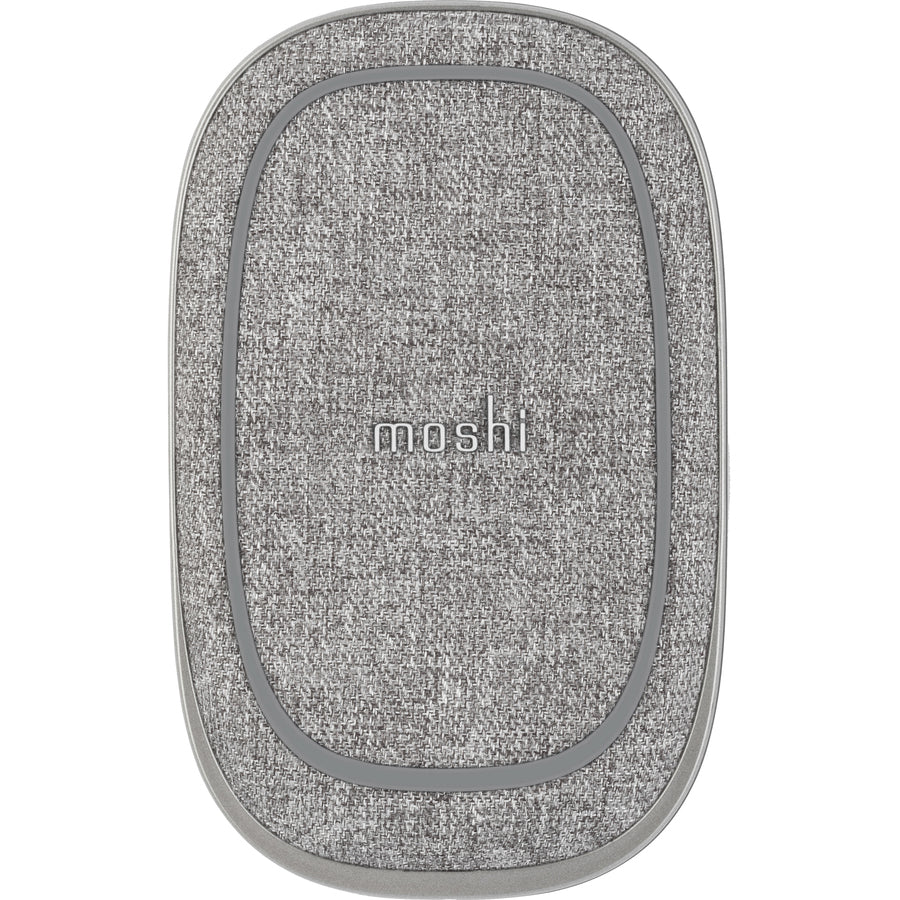 Moshi Porto Q 5K Portable Battery with Built-in Wireless Charger, Qi-certified Fast-charging, 5000 mAh Battery