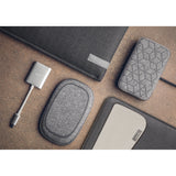 Moshi Porto Q 5K Portable Battery with Built-in Wireless Charger, Qi-certified Fast-charging, 5000 mAh Battery