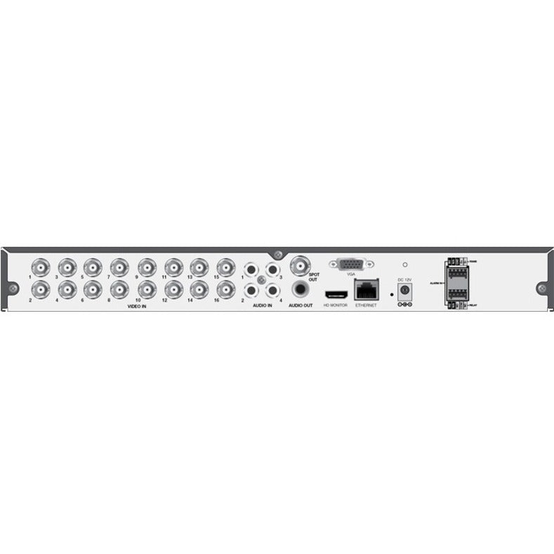 Ganz 16 Channel 1U Multi-Format Recording Device - 4 TB HDD