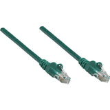 Intellinet Network Solutions Cat5e UTP Network Patch Cable, 1.5 ft (0.5 m), Green