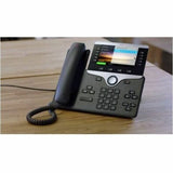 Cisco 8851 IP Phone - Corded - Corded - Bluetooth - Wall Mountable, Desktop, Tabletop