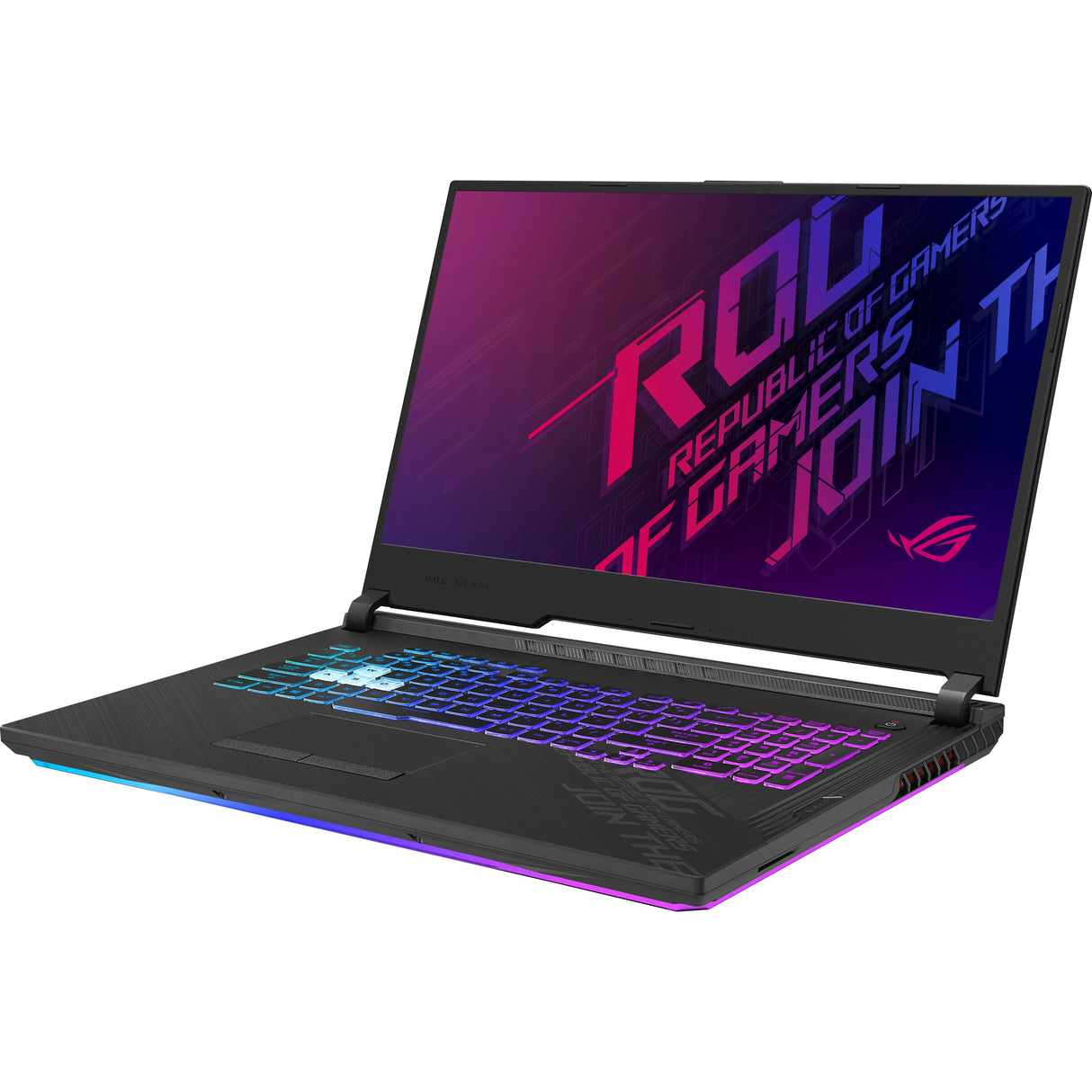 Asus Strix G17 G712 G712LU-RS73 17.3" Gaming Notebook - Full HD - 1920 x 1080 - Intel Core i7 10th Gen i7-10750H 2.60 GHz - 8 GB Total RAM - 512 GB SSD - Original Black