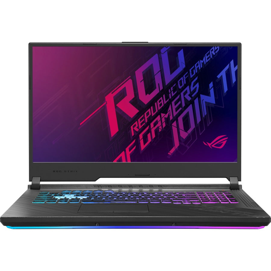 Asus Strix G17 G712 G712LU-RS73 17.3" Gaming Notebook - Full HD - 1920 x 1080 - Intel Core i7 10th Gen i7-10750H 2.60 GHz - 8 GB Total RAM - 512 GB SSD - Original Black