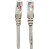 Intellinet Network Patch Cable, Cat6, 5m, Grey, CCA, U/UTP, PVC, RJ45, Gold Plated Contacts, Snagless, Booted, Lifetime Warranty, Polybag