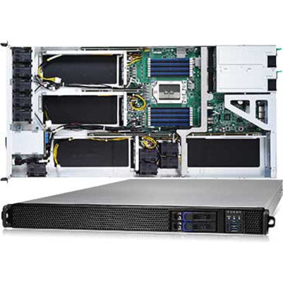 Tyan Transport HX GA88-B8021 Barebone System - 1U Rack-mountable - Socket SP3 - 1 x Processor Support