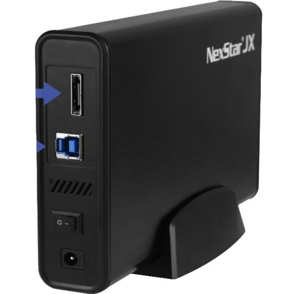 Vantec NexStar JX NST-358SU3-BK Drive Enclosure SATA/600 - eSATA, USB 3.0 (3.1 Gen 1) Type B Host Interface - UASP Support External