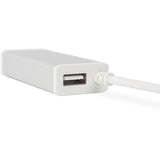 Moshi USB-C to Gigabit Ethernet Adapter, Plug and Play, USB-A Pass-through, Aluminum Casings, Works with MacBook, MacBook Air, MacBook Pro, Surface