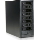 RAIDage JAGE9BT8HDBK-DE Drive Enclosure 12Gb/s SAS, SATA/600 - Mini-SAS HD Host Interface Tower - Black