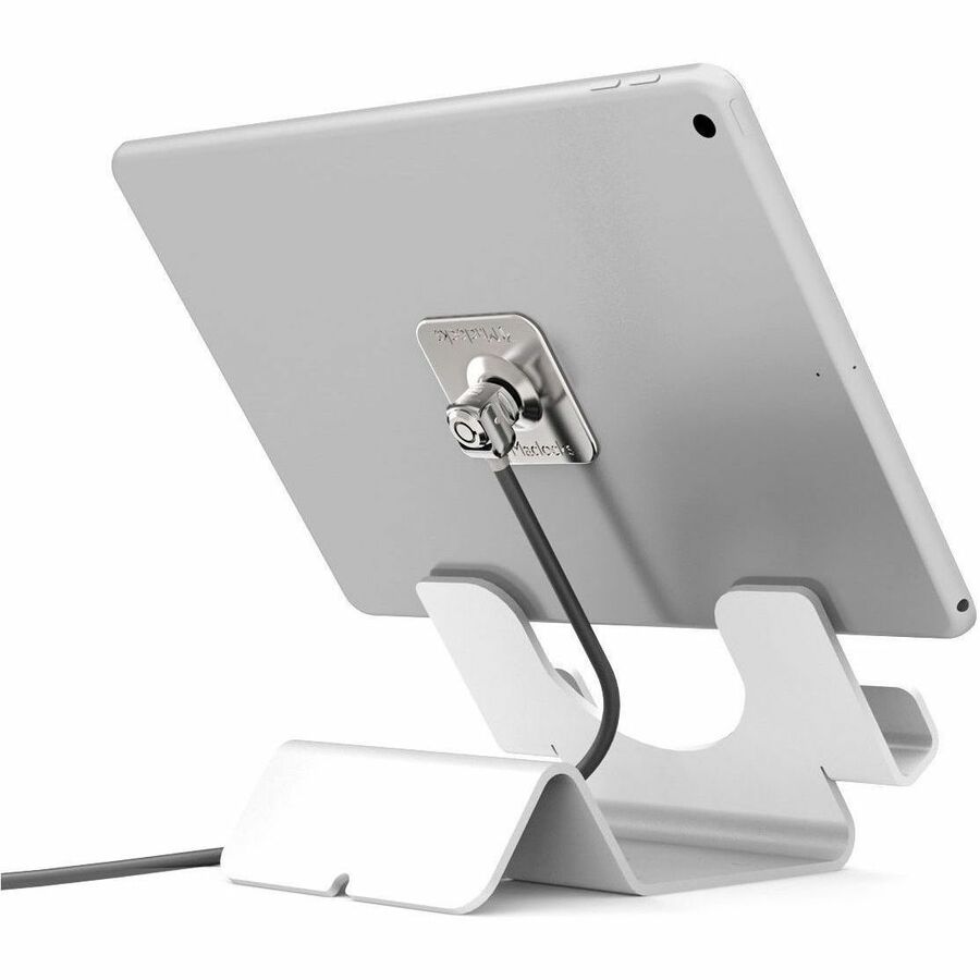 Compulocks Universal Tablet Holder with Keyed Cable Lock White