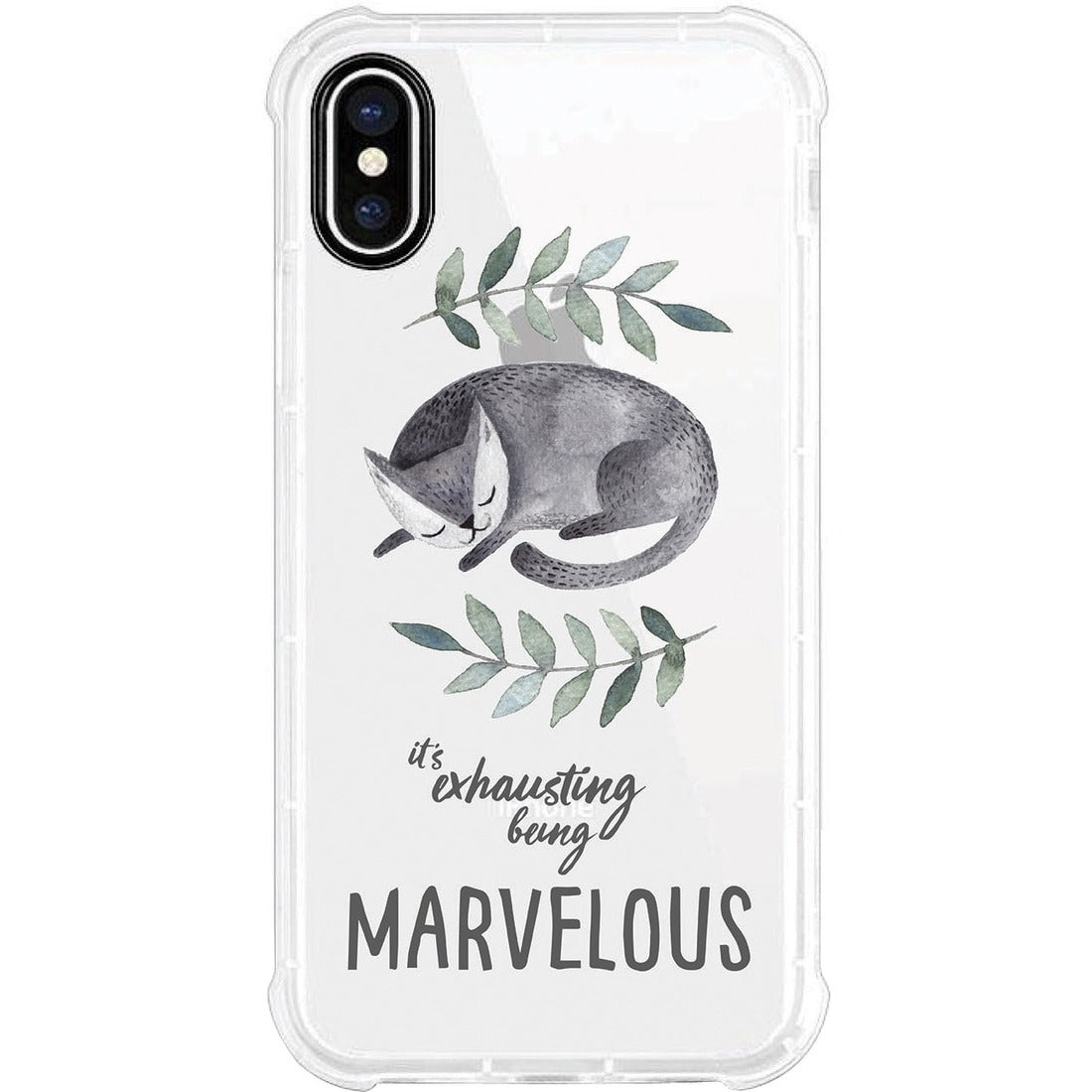 OTM Phone Case, Tough Edge, Kitty Marvelous