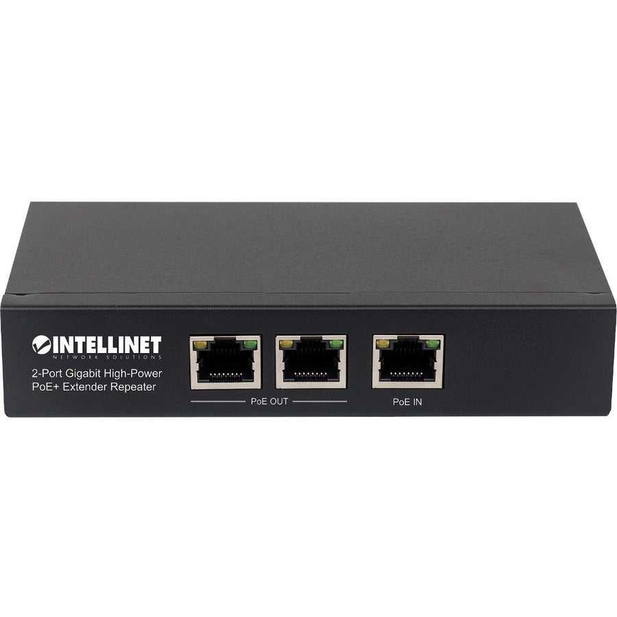 Intellinet 2-Port Gigabit High-Power PoE+ Extender Repeater