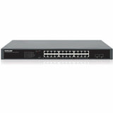 Intellinet 24-Port Gigabit Ethernet PoE+ Switch with 2 SFP Ports