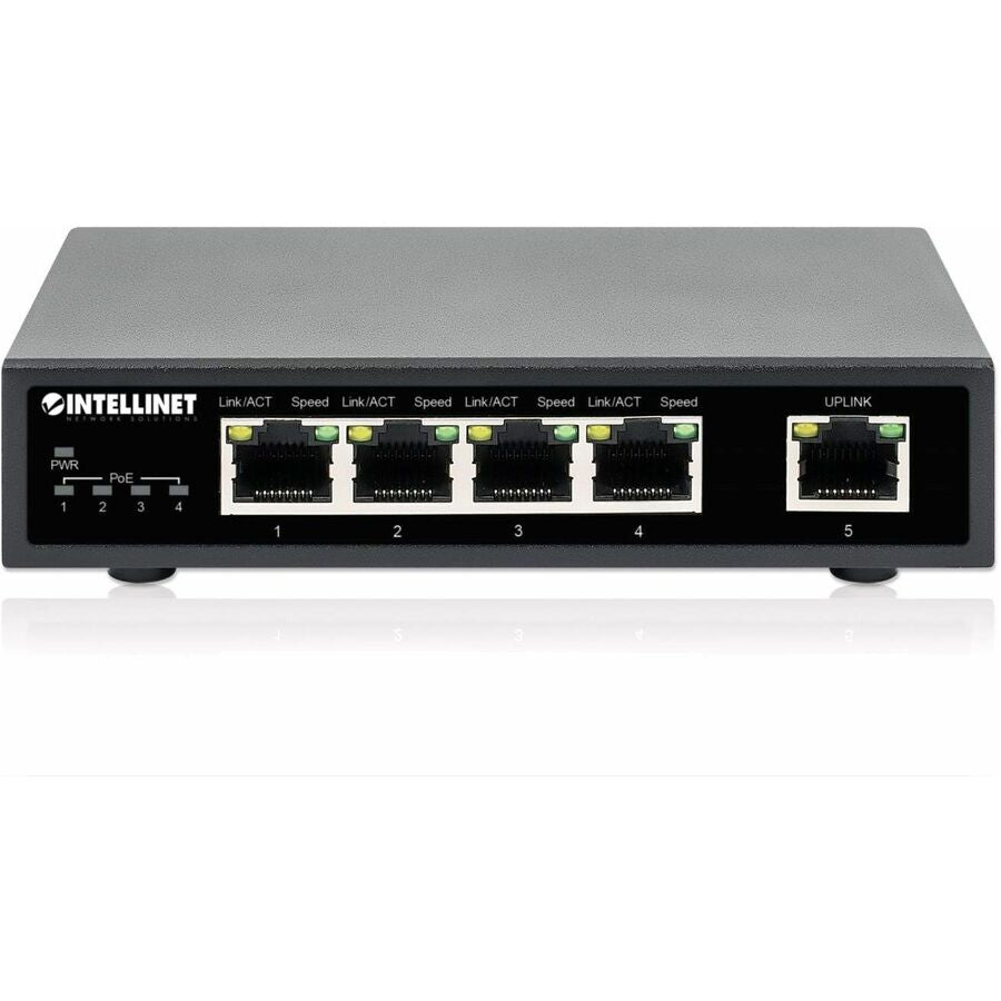 Intellinet 5-Port Gigabit Ethernet PoE+ Switch