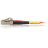 C2G-3m LC-LC 50/125 OM2 Duplex Multimode Fiber Optic Cable (Plenum-Rated) - Red