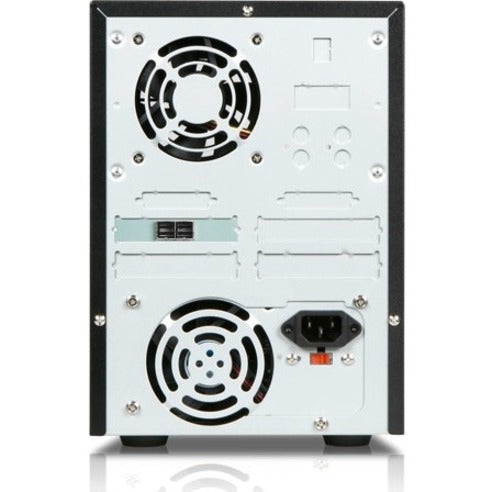 RAIDage JAGE5BT4HDSL-M1 Drive Enclosure 12Gb/s SAS, SATA/600 - Mini-SAS HD Host Interface Tower - Black, Silver