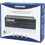 Manhattan 8-Port Gigabit Ethernet PoE+ Switch