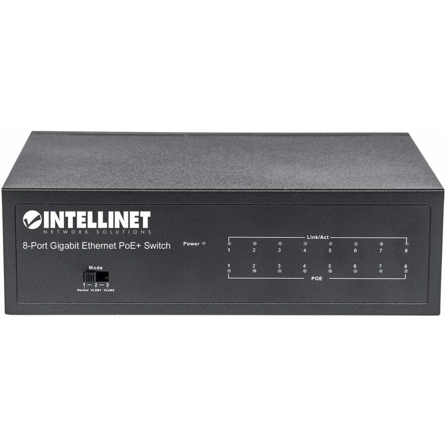 Manhattan 8-Port Gigabit Ethernet PoE+ Switch