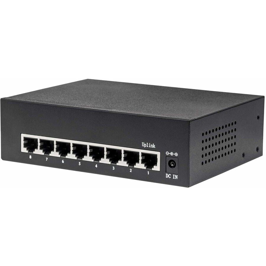 Manhattan 8-Port Gigabit Ethernet PoE+ Switch