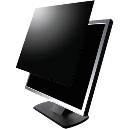 Kantek LCD Monitor Blackout Privacy Screens Black