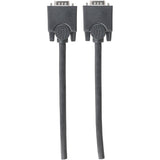 Manhattan SVGA HD15 Male to HD15 Male Monitor Cable, 10', Black