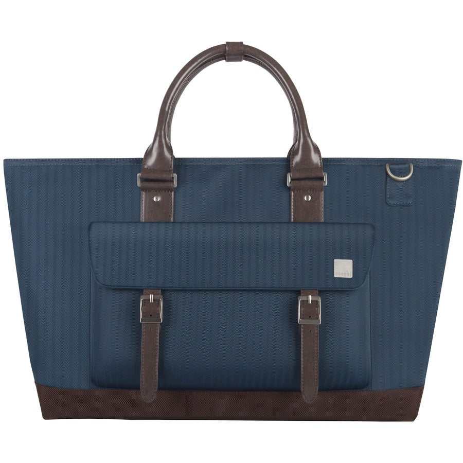 Moshi Costa Carrying Case (Satchel) for 15" Apple iPad Notebook - Bahama Blue