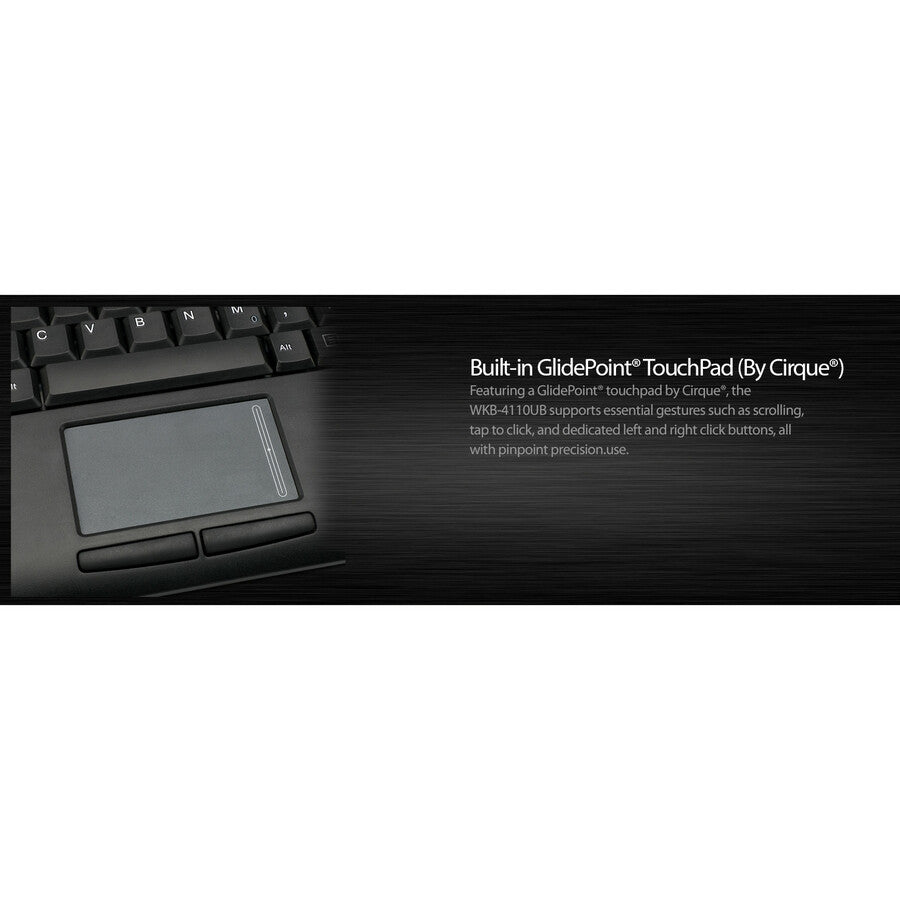 Adesso Wireless Mini Touchpad Keyboard