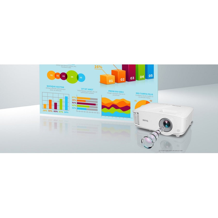 BenQ MS560 DLP Projector - 4:3 - White