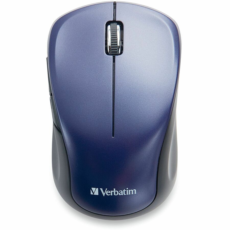 Verbatim Silent USB-C&trade; Wireless Multi-Trac Mouse - Deep Purple