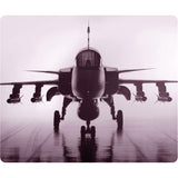 OTM Rugged Prints Black Mouse Pad, Airplane