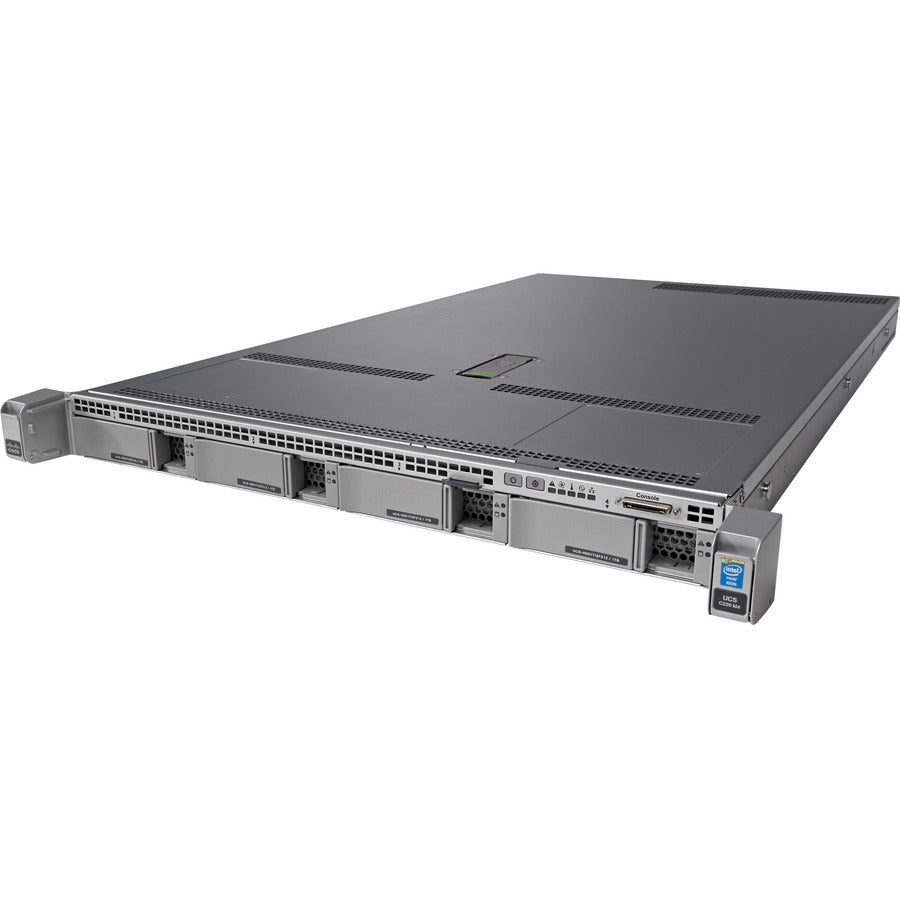 Cisco C220 M4 1U Rack Server - 2 x Intel Xeon E5-2660 v4 2 GHz - 64 GB RAM - 12Gb/s SAS Controller