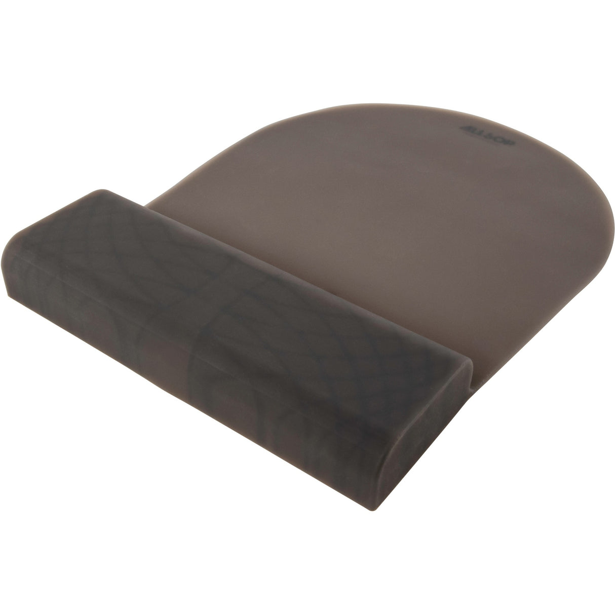 Allsop ErgoFlex Silicone Mouse Pad with Wrist Rest - Black - (31879)